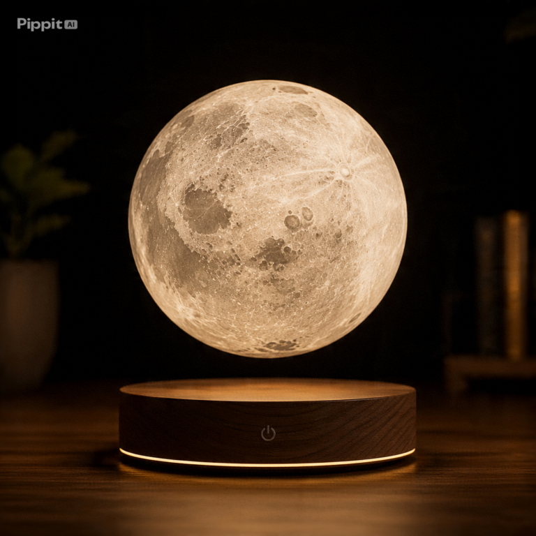 Lampe Mond – Die 7 schönsten Mondlampen für dein Zuhause 6 Lampe Mond mit realistischer 3D-Mondoberfläche und warmem LED-Licht von Mondlampe Luxus