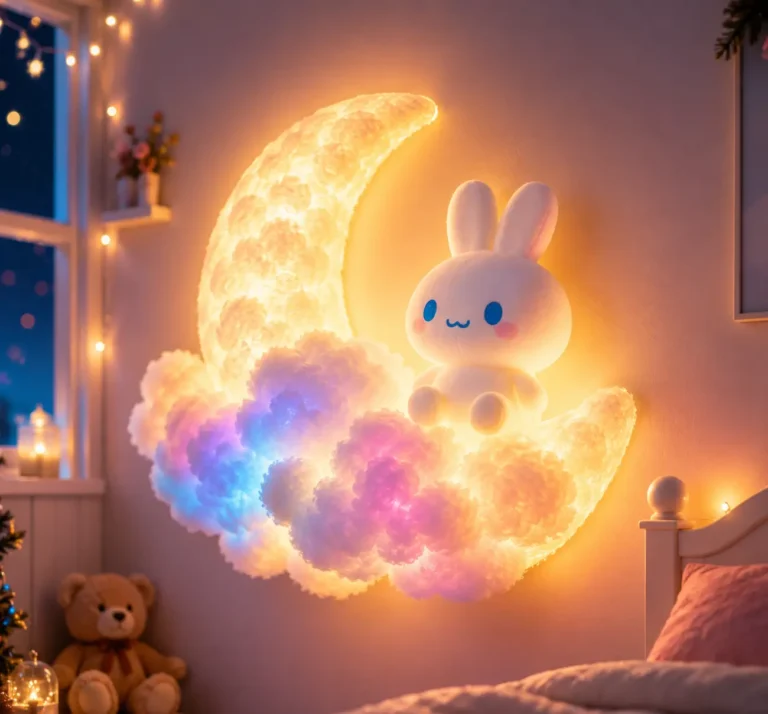 Mondlampe Kinderzimmer 1 Mondlampe Kinderzimmer als gemütliches Nachtlicht